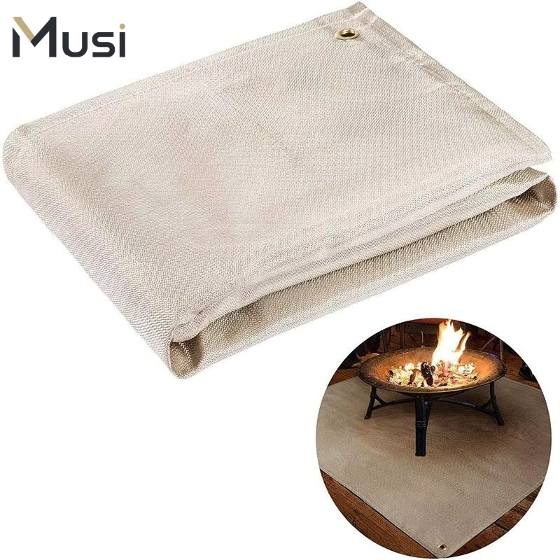 Outdoor Camping Heated Blanket - แผ่นรองปิ้งย่างกันไฟ แผ่นฉนวนกันความร้อน แผ่นรองปิคนิคกันไฟสำหรับทำบาร์บีคิวกลางแจ้งและทำอาหาร