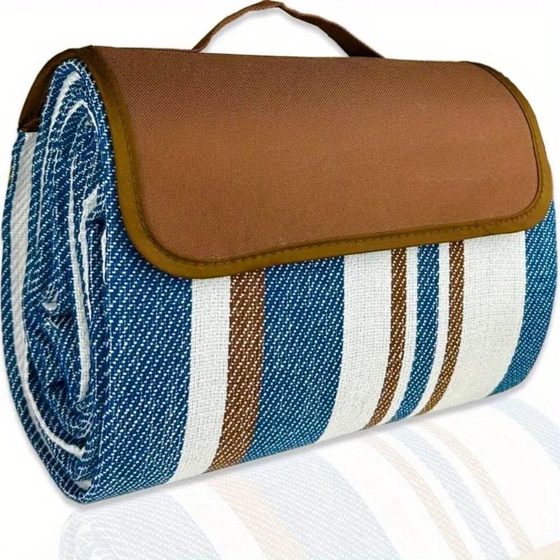 Outdoor Camping Mat Waterproof - จำเป็นสำหรับการเดินทางกลางแจ้ง! พรมรถยนต์กันฝุ่นแบบพกพา, เสื่อปิคนิคกันน้ำสองชั้น, เสื่อเต็นท์ตั้งแคมป์แบบพับได้