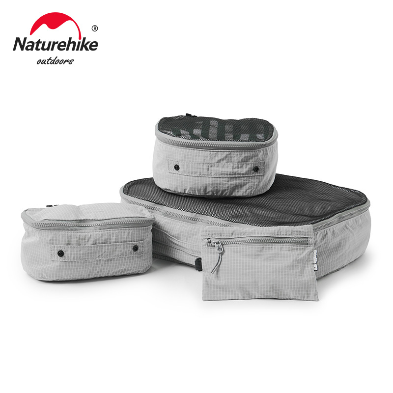Outdoor Camping Stores - Naturehike กระเป๋าใส่ของแบบพกพาสำหรับเดินทาง, กระเป๋าจัดระเบียบอุปกรณ์แต่งหน้าแยกเสื้อผ้ากระเป๋าเดินทางตั้งแคมป์กลางแจ้ง