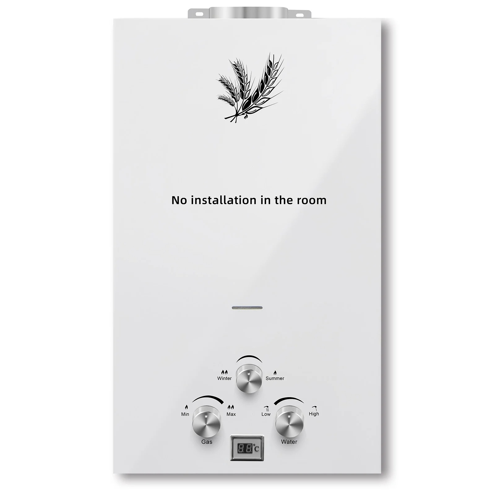 Outdoor Camping Water Heater - SIHAO เครื่องทำน้ำอุ่นแก๊ส LPG ประหยัดพลังงาน ขนาด 6L