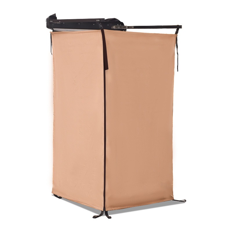 Outdoor Camping Toilet Tent - เต็นท์พับได้อเนกประสงค์สำหรับตั้งแคมป์ ใช้เป็นห้องน้ำเคลื่อนที่ ห้องเปลี่ยนเสื้อผ้า หรือห้องอาบน้ำกลางแจ้ง