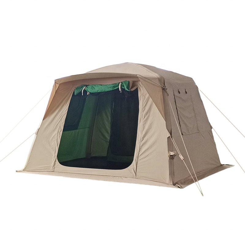 Travel Outdoor Camping Youtube - เต็นท์ลมทรงลูกบาศก์พกพาสำหรับตั้งแคมป์ ตกปลา และแกลมปิ้ง