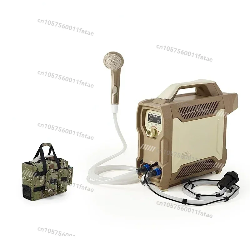 Outdoor Camping Water Heater - เครื่องทำน้ำอุ่นอาบน้ำกลางแจ้งสำหรับตั้งแคมป์ เครื่องทำน้ำร้อนแบบพกพา อาบน้ำไฟฟ้า ฟองน้ำมหัศจรรย์สำหรับเด็ก
