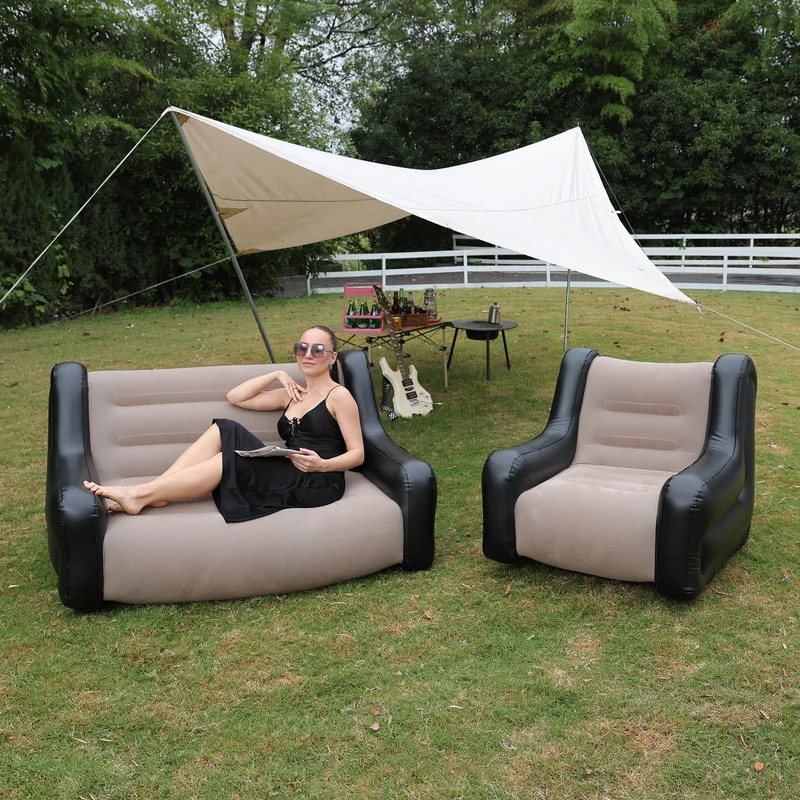 ที่นอนลม โซฟาเป่าลม เก้าอี้เป่ - Outdoor Camping Mattress บทวิจารณ์และราคา
