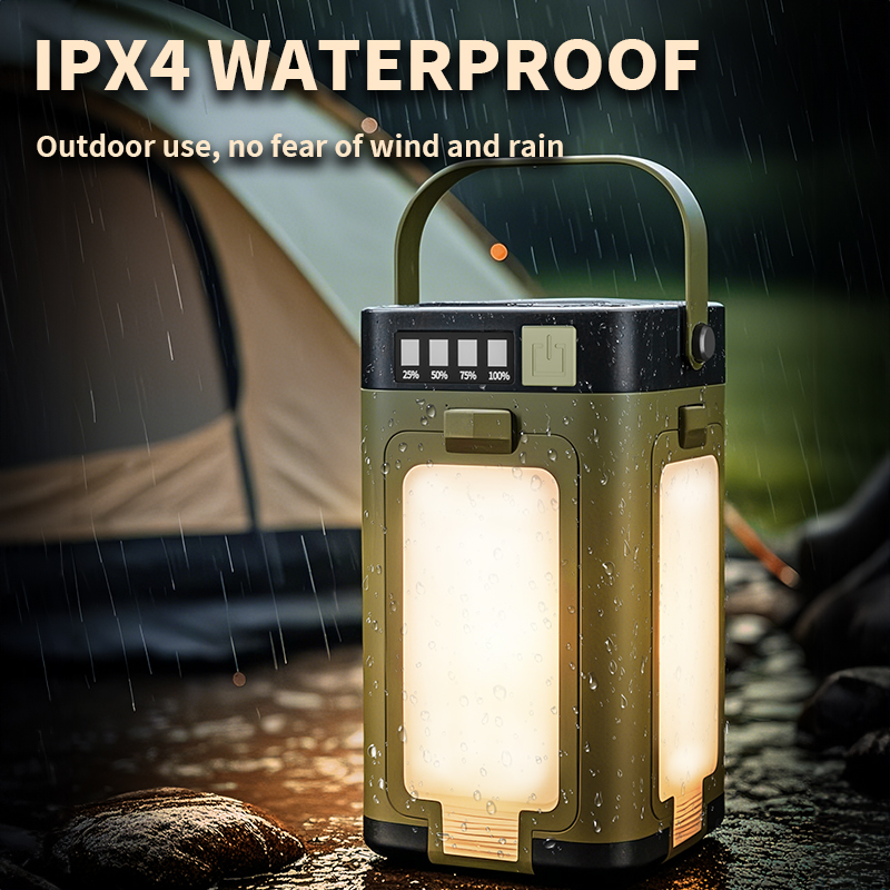 ไฟแคมป์ปิ้งพกพาพลังงานแสงอาทิต - Outdoor Camping Tent บทวิจารณ์และราคา
