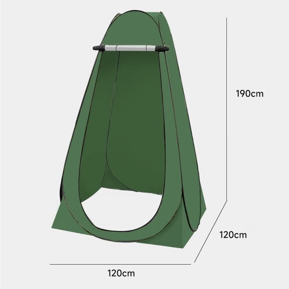 เต็นท์ห้องน้ำพับได้แบบพกพาสำหร - Outdoor Camping Toilet Tent บทวิจารณ์และราคา