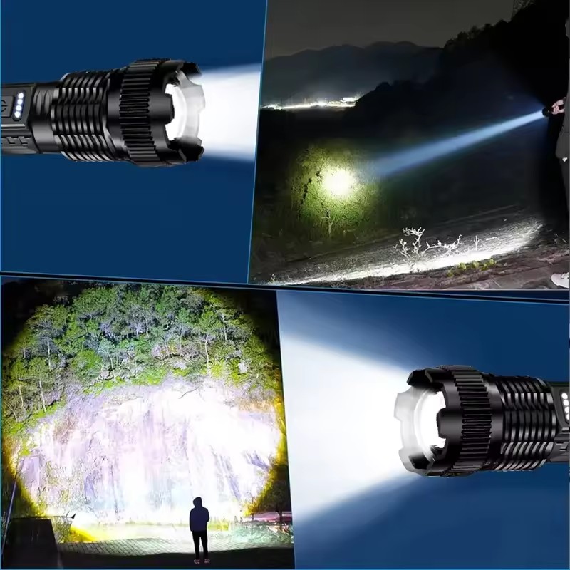 ไฟฉาย LED กำลังสูง 2 ชิ้น/ชุด  - Outdoor Camping Glamping Share บทวิจารณ์และราคา