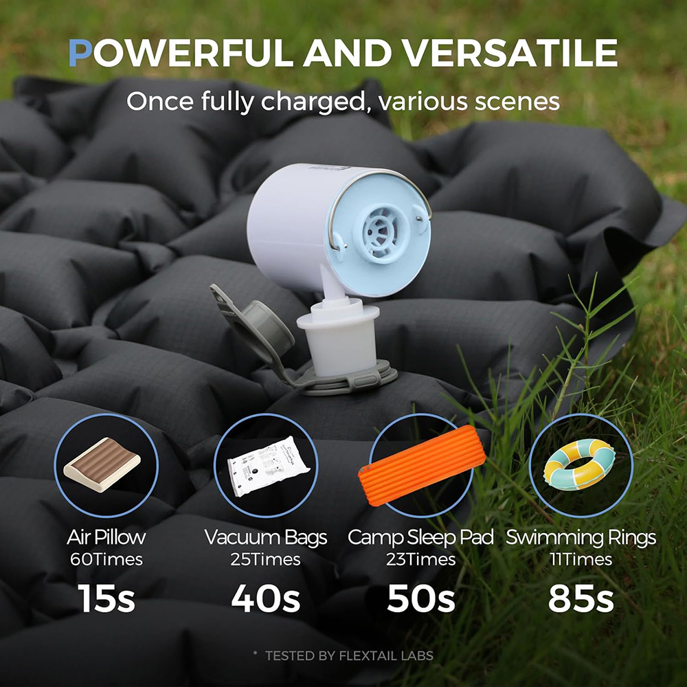 FLEXTAIL ปั๊มลมแบบพกพา, ปั๊มตั - Outdoor Inflatable Camping Tent With Air Pump บทวิจารณ์และราคา