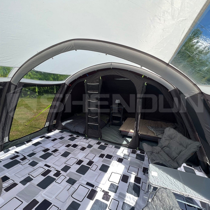 เต็นท์กันสาดพองลมสำหรับคาราวาน - Outdoor Camping Tent บทวิจารณ์และราคา