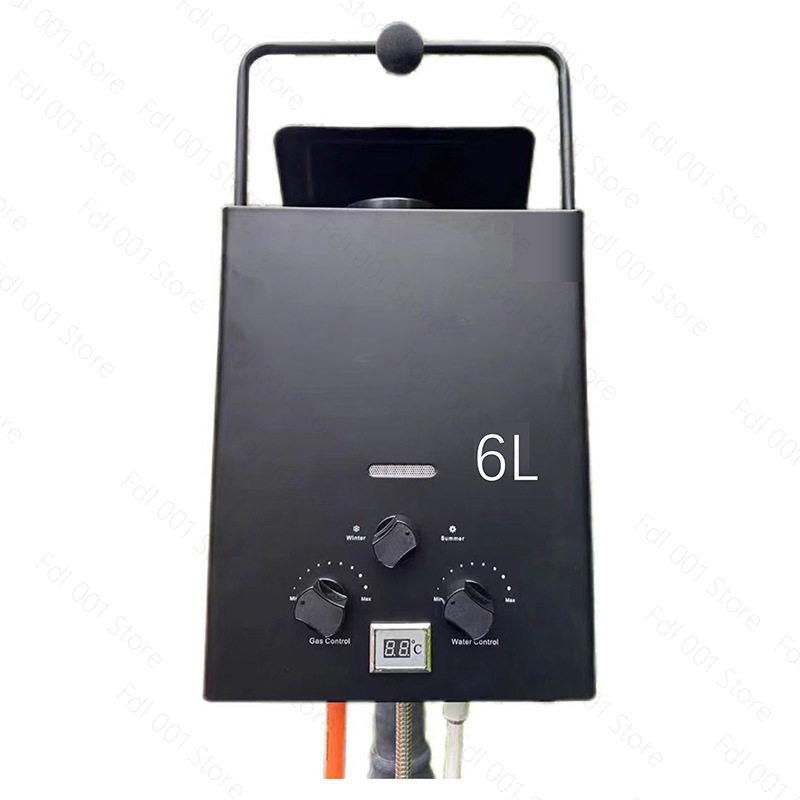 เครื่องทำน้ำอุ่นแก๊สแบบพกพา 6  - Outdoor Camping Gas Heater บทวิจารณ์และราคา