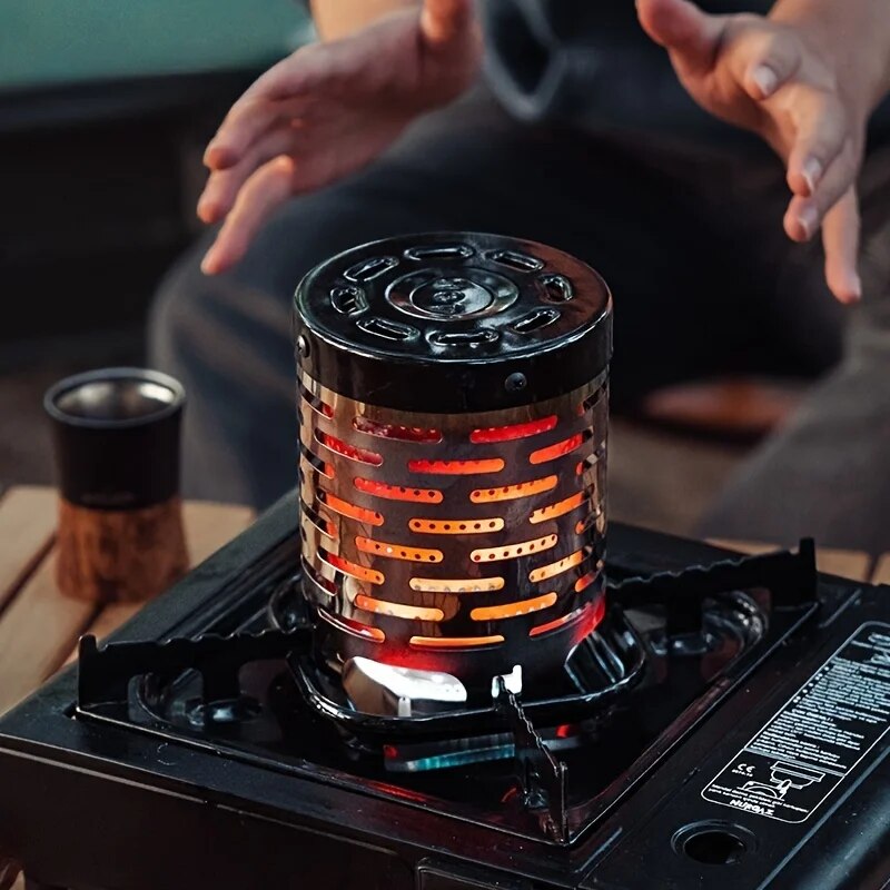 ฝาครอบความร้อนสแตนเลสกลางแจ้ง  - Outdoor Camping Gas Heater บทวิจารณ์และราคา