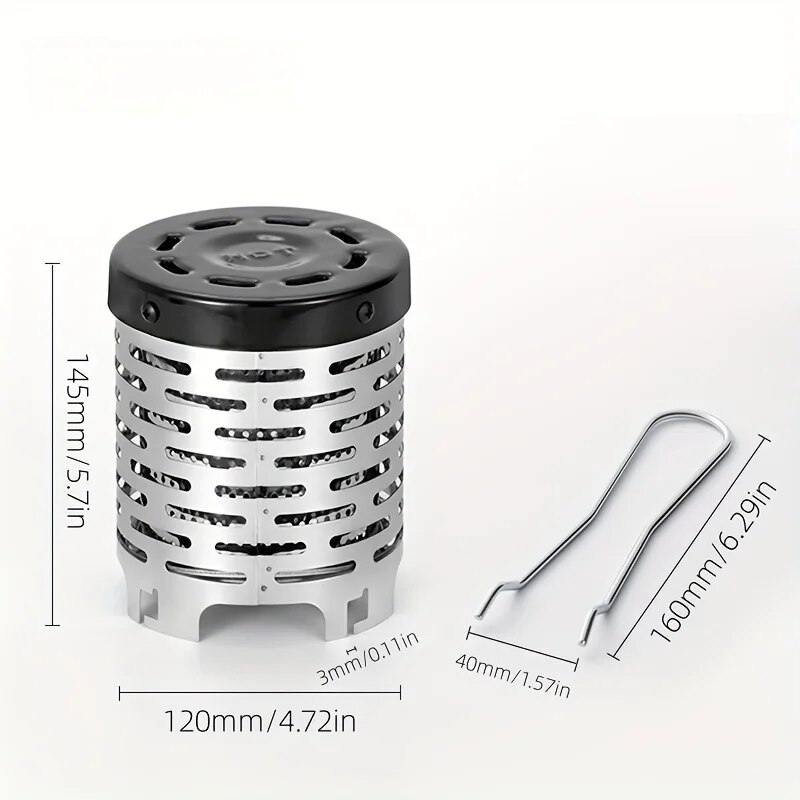 ฝาครอบความร้อนสแตนเลสกลางแจ้ง  - Outdoor Camping Gas Heater บทวิจารณ์และราคา