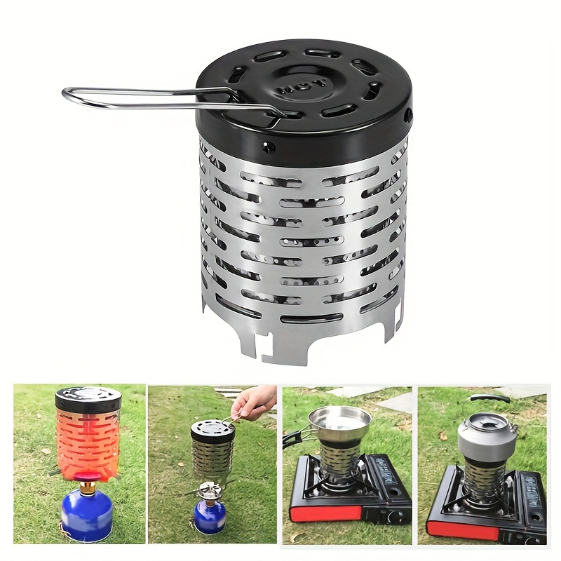 ฝาครอบความร้อนสแตนเลสกลางแจ้ง  - Outdoor Camping Gas Heater บทวิจารณ์และราคา