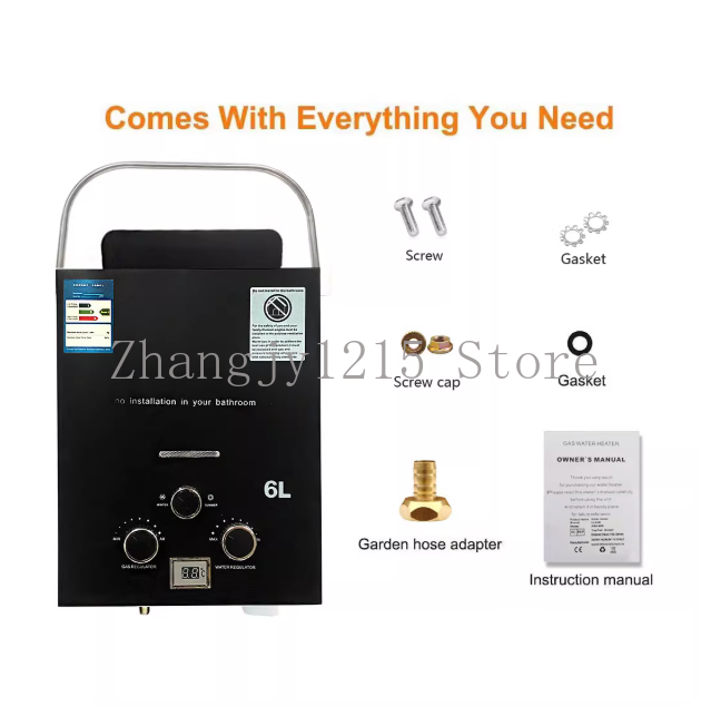 เครื่องทำน้ำอุ่นแก๊ส LPG แบบไม - Outdoor Camping Gas Heater บทวิจารณ์และราคา