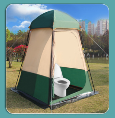 เต็นท์อาบน้ำสำหรับตั้งแคมป์ขนา - Outdoor Camping Toilet Tent บทวิจารณ์และราคา
