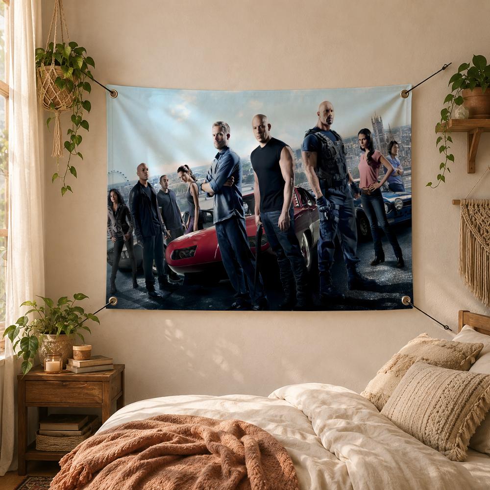 ธงตกแต่งลายภาพยนตร์แอคชั่น F-F - Outdoor Camping Movies บทวิจารณ์และราคา