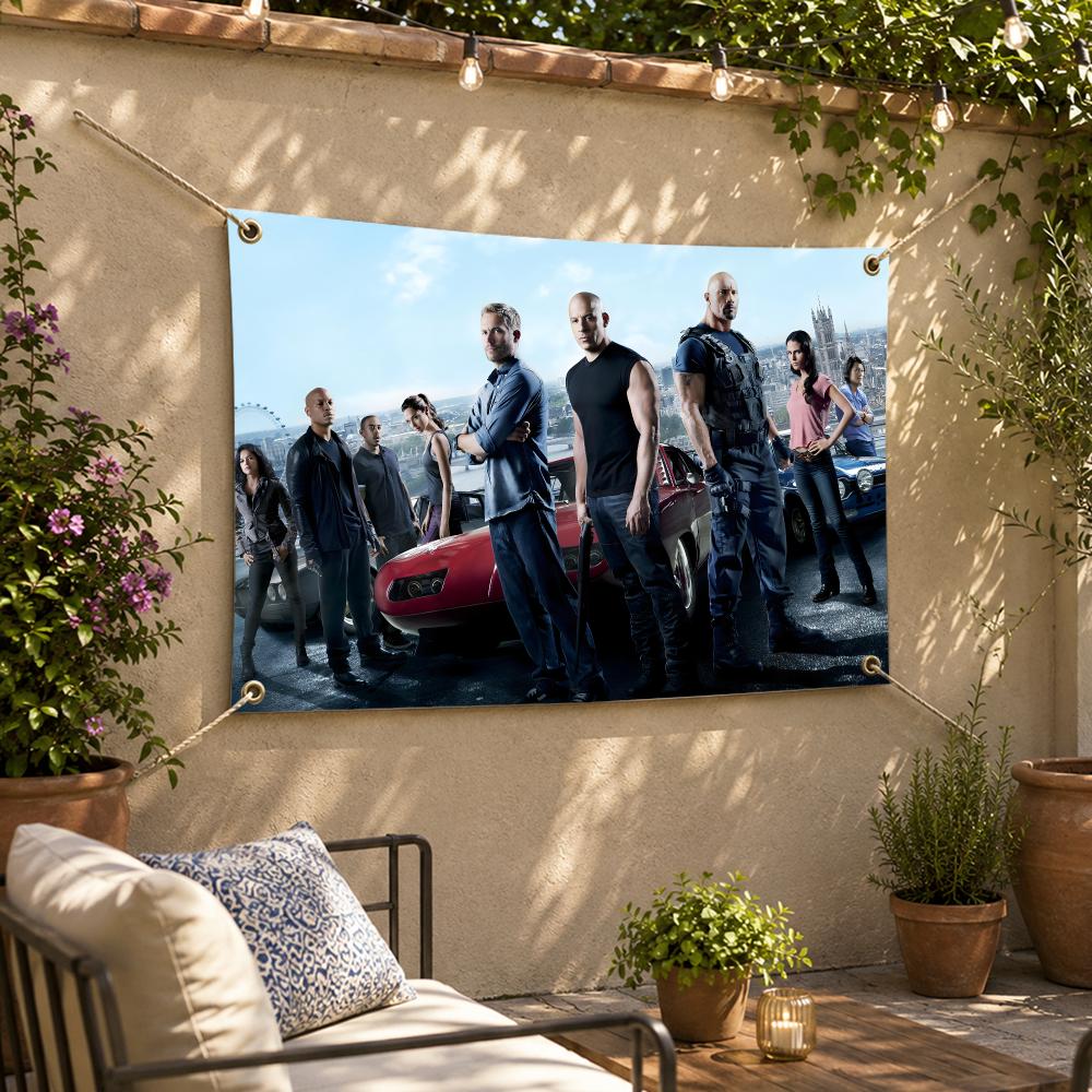 ธงตกแต่งลายภาพยนตร์แอคชั่น F-F - Outdoor Camping Movies บทวิจารณ์และราคา