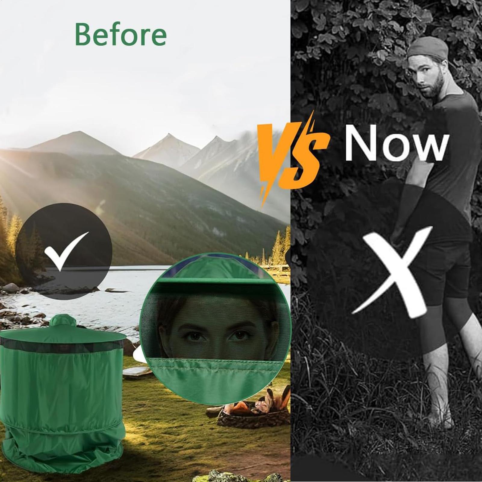 เต็นท์ห้องน้ำสำหรับตั้งแคมป์ พ - Outdoor Camping Toilet Tent บทวิจารณ์และราคา
