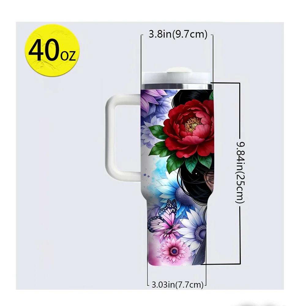 แก้วน้ำขนาด 40 ออนซ์พร้อมหูจับ - Outdoor Camping Quotes บทวิจารณ์และราคา