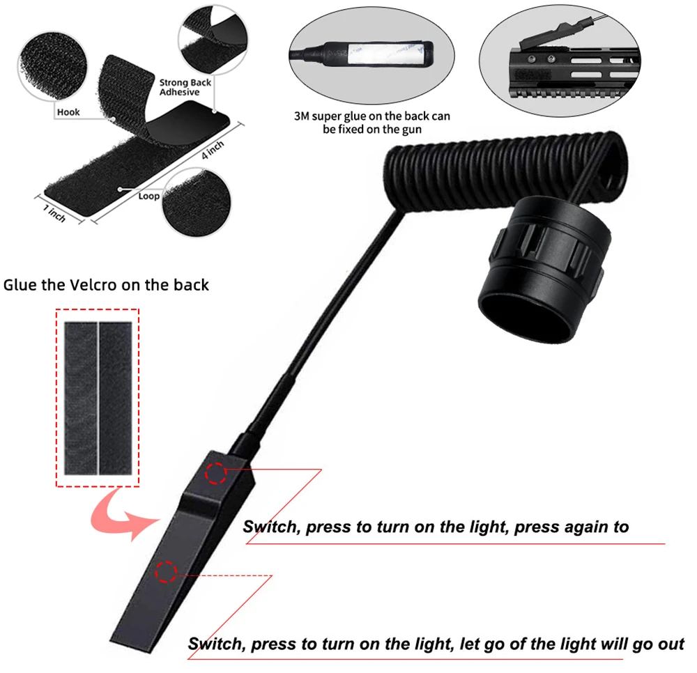 LED ยุทธวิธีการล่าสัตว์ไฟฉาย U - Outdoor Camping Glamping Share บทวิจารณ์และราคา