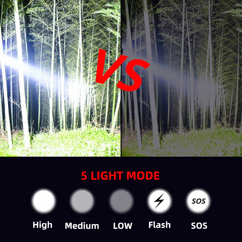 LED ยุทธวิธีการล่าสัตว์ไฟฉาย U - Outdoor Camping Glamping Share บทวิจารณ์และราคา