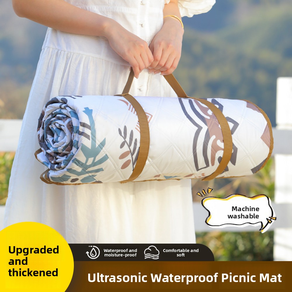 เสื่อปิกนิกสไตล์ชนเผ่าหนาพิเศษ - Outdoor Camping Mat Waterproof บทวิจารณ์และราคา