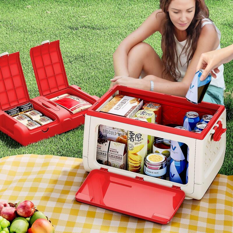 กล่องเก็บของสำหรับตั้งแคมป์กลา - Outdoor Camping Movies บทวิจารณ์และราคา