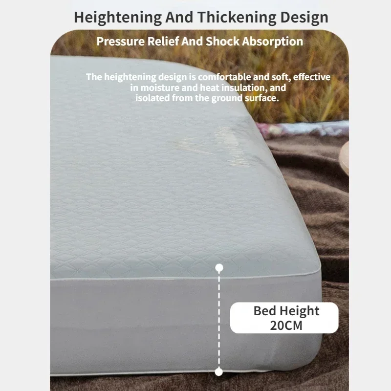 ที่นอนเป่าลมอัตโนมัติสำหรับ 2  - Outdoor Camping Mattress บทวิจารณ์และราคา