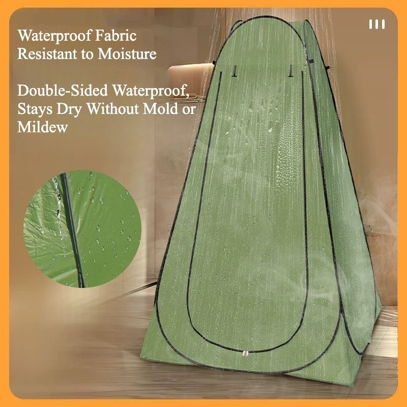 เต็นท์อาบน้ำพับได้แบบพกพา รุ่น - Outdoor Camping Toilet Tent บทวิจารณ์และราคา