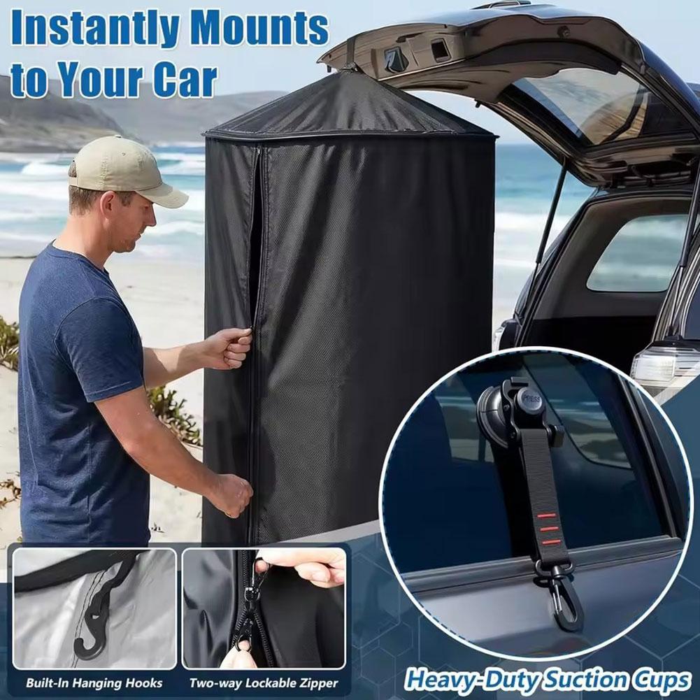 ห้องอาบน้ำและเปลี่ยนเสื้อผ้าแบ - Outdoor Camping Toilet Tent บทวิจารณ์และราคา