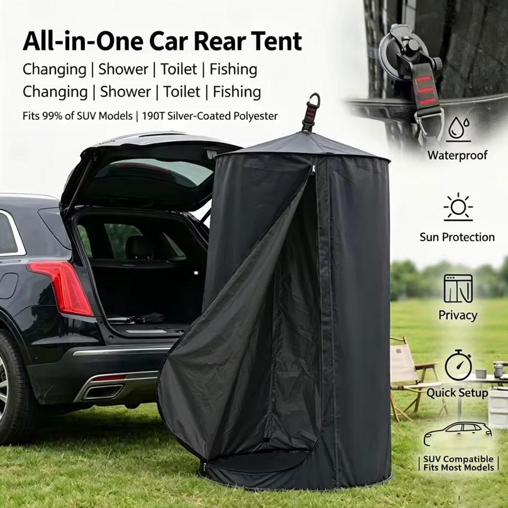 ห้องอาบน้ำและเปลี่ยนเสื้อผ้าแบ - Outdoor Camping Toilet Tent บทวิจารณ์และราคา