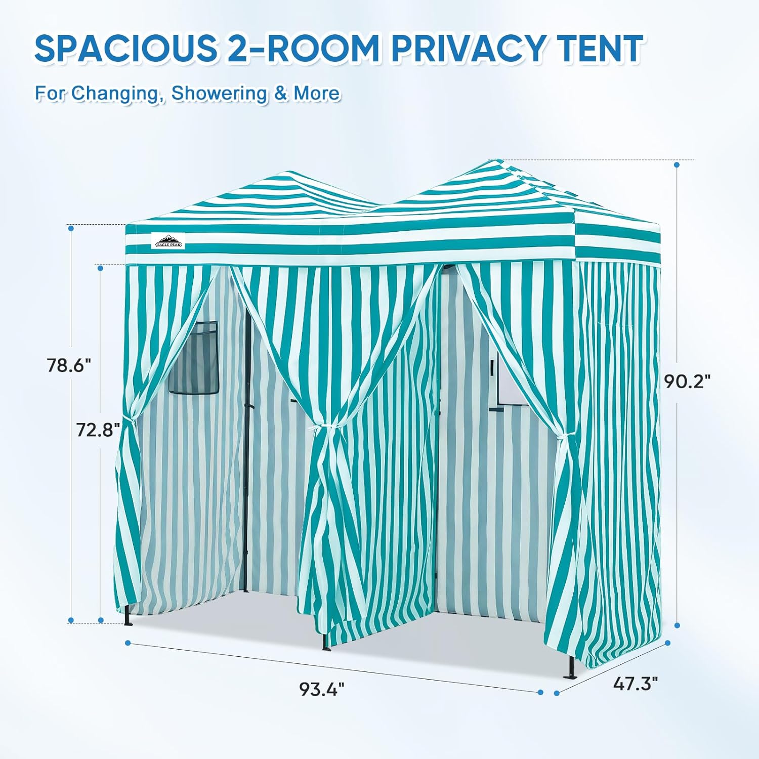 เต็นท์เปลี่ยนเสื้อผ้าแบบพกพา 2 - Outdoor Camping Tent บทวิจารณ์และราคา