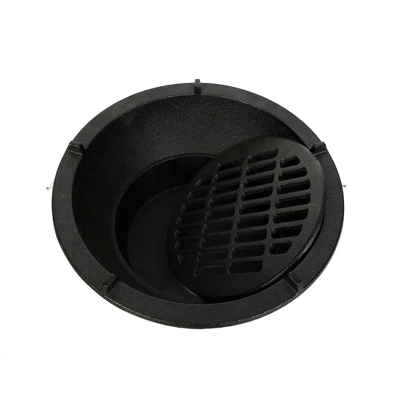 เตาฮิบาชิเหล็กหล่อแบบพกพา เตาบ - Japanese Outdoor Camping บทวิจารณ์และราคา