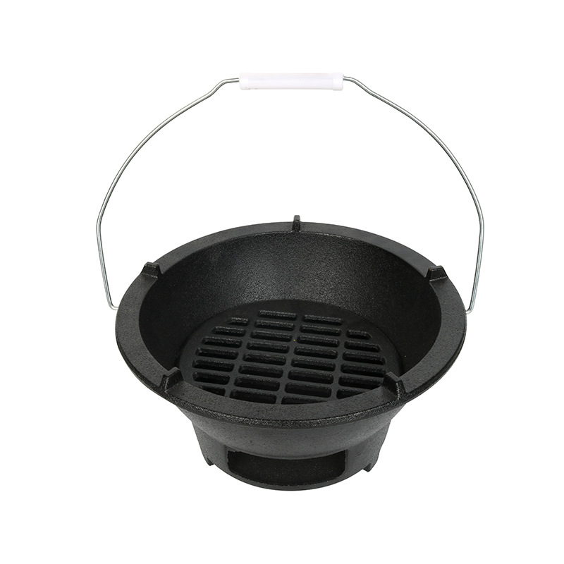เตาฮิบาชิเหล็กหล่อแบบพกพา เตาบ - Japanese Outdoor Camping บทวิจารณ์และราคา