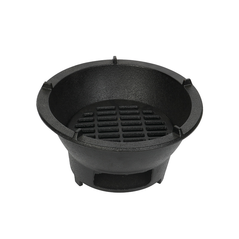 เตาฮิบาชิเหล็กหล่อแบบพกพา เตาบ - Japanese Outdoor Camping บทวิจารณ์และราคา