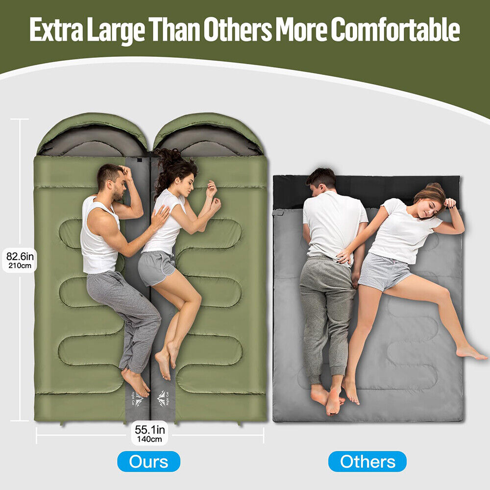 ถุงนอนสำหรับตั้งแคมป์กลางคืนสำ - Camping Outdoor Or Indoor บทวิจารณ์และราคา