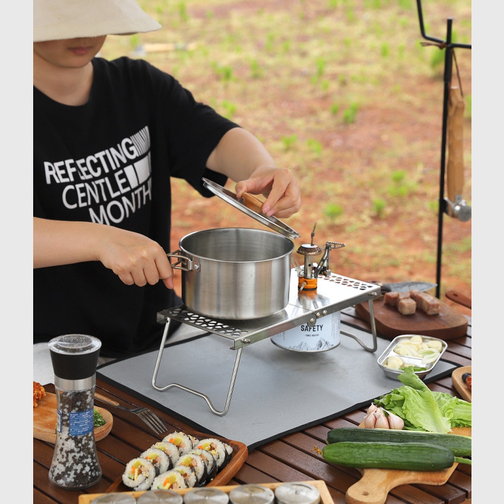 แผ่นรองกันความร้อนสำหรับเตาไฟก - Outdoor Camping Heated Blanket บทวิจารณ์และราคา