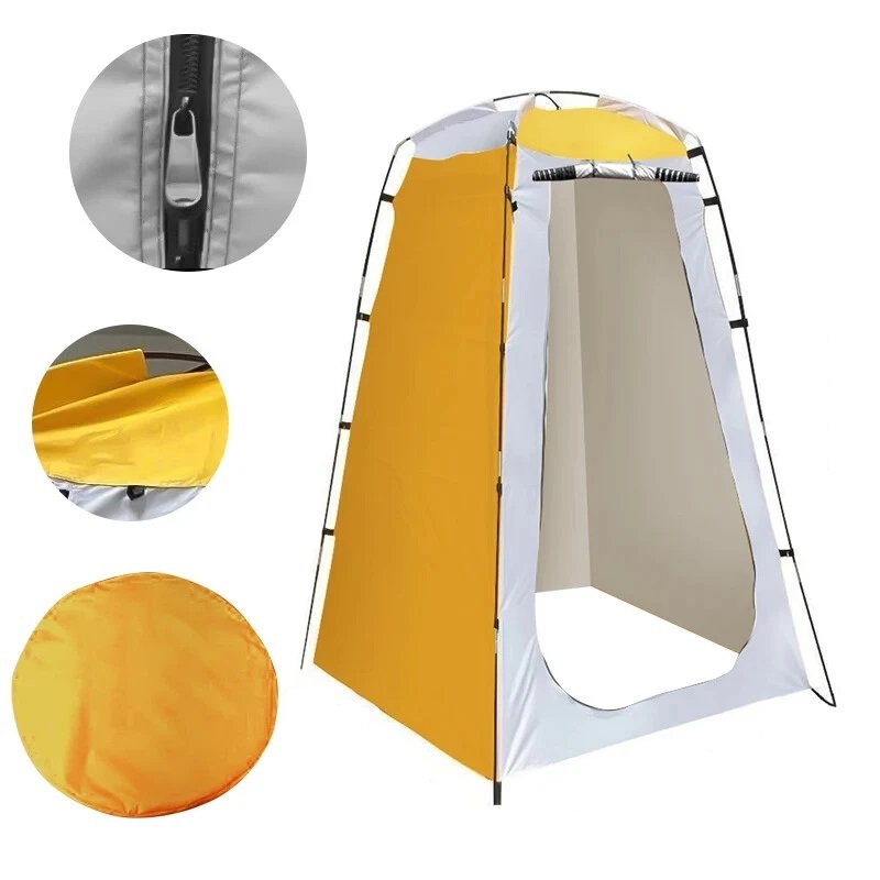เต็นท์พับได้แบบพกพาสำหรับใช้งา - Outdoor Camping Toilet Tent บทวิจารณ์และราคา