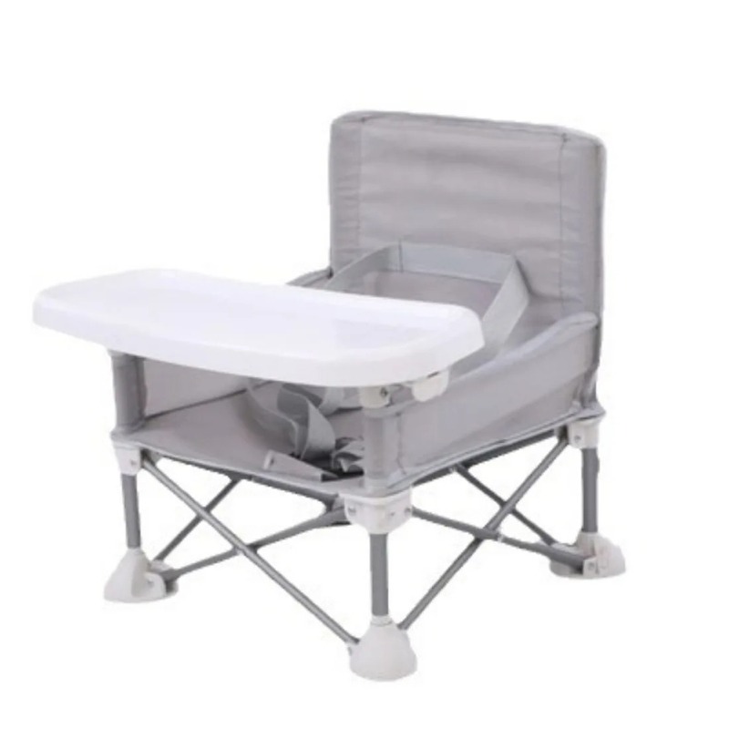 เก้าอี้เด็กพับได้แบบพกพาขนาดกะ - Outdoor Camping High Chair บทวิจารณ์และราคา