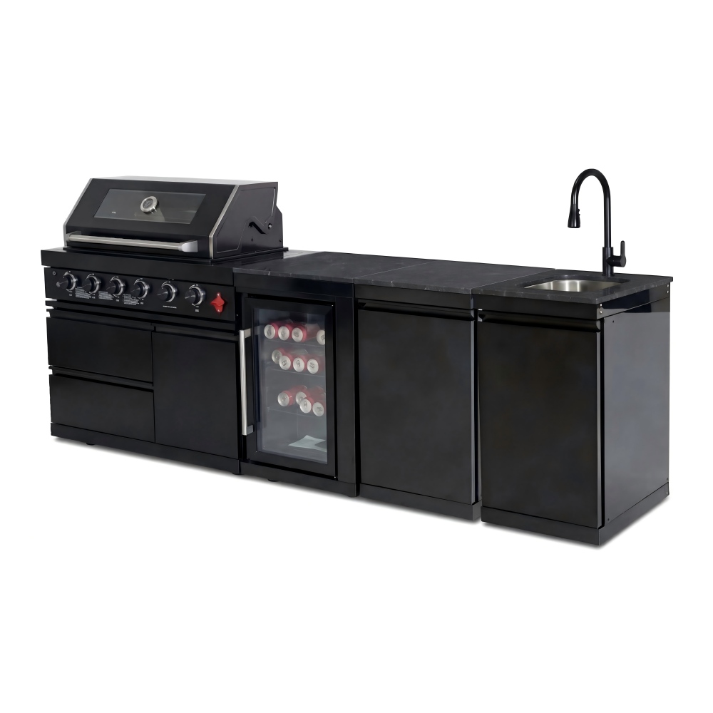 ครัวกลางแจ้งแบบโมดูลาร์คุณภาพพ - Outdoor Camping Kitchen With Sink บทวิจารณ์และราคา