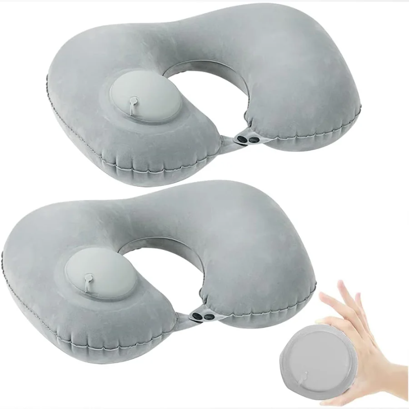หมอนรองคอพกพาแบบเป่าลมที่สามาร - Outdoor Camping Stores บทวิจารณ์และราคา