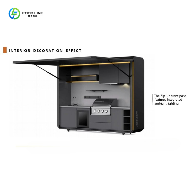 ครัวแคมป์ปิ้งกลางแจ้งแบบโมดูลา - Outdoor Camping Kitchen With Sink บทวิจารณ์และราคา