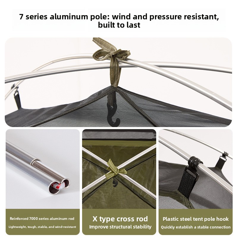 เต็นท์เดินป่า ปีนเขา เทรคกิ้ง  - Outdoor Camping Tent บทวิจารณ์และราคา
