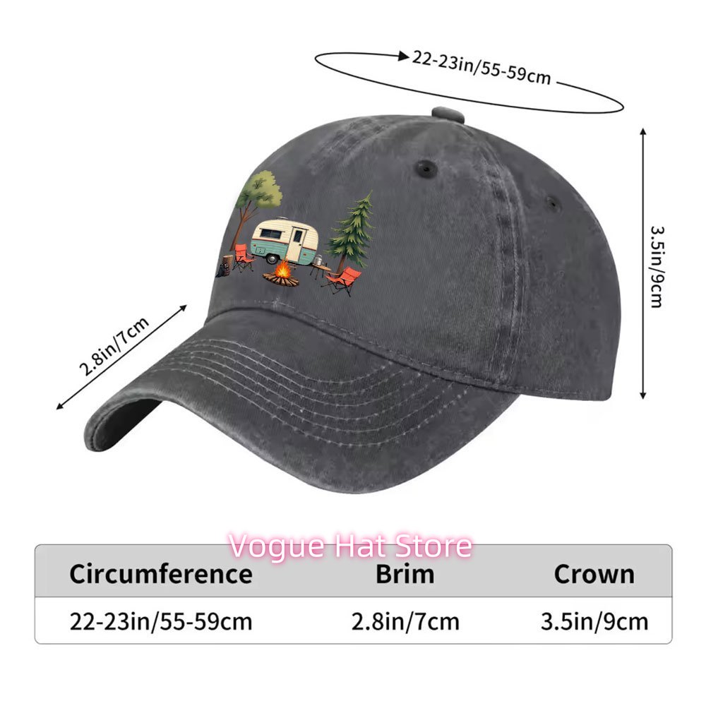 หมวกเบสบอลลายพิมพ์สำหรับตั้งแค - Outdoor Camping Activities For Adults บทวิจารณ์และราคา