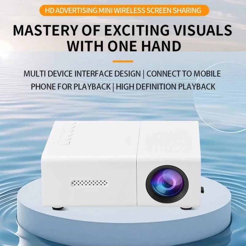 โปรเจคเตอร์ LED ขนาดเล็ก 1080P - Outdoor Camping Movies บทวิจารณ์และราคา