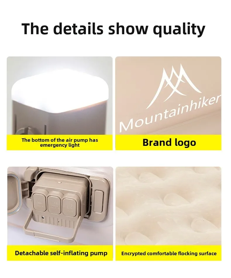 MOUNTAINHIKER 2025 ภายใน Air ท - Outdoor Inflatable Camping Tent With Air Pump บทวิจารณ์และราคา