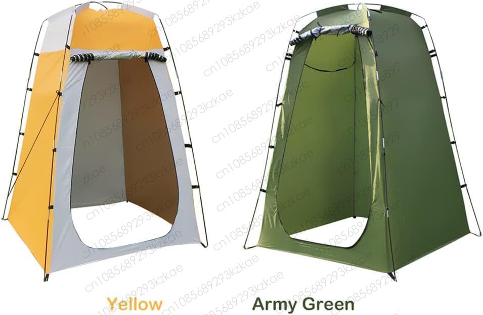 เต็นท์ห้องน้ำกลางแจ้งแบบพกพา ห - Outdoor Camping Toilet Tent บทวิจารณ์และราคา