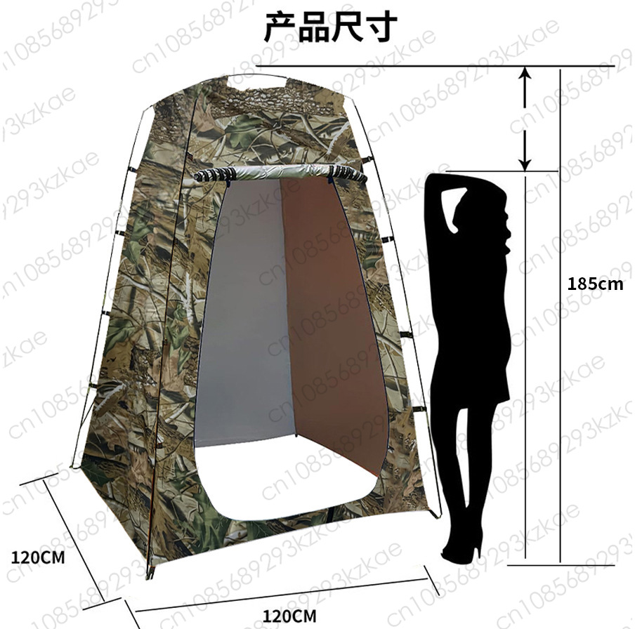 เต็นท์ห้องน้ำกลางแจ้งแบบพกพา ห - Outdoor Camping Toilet Tent บทวิจารณ์และราคา